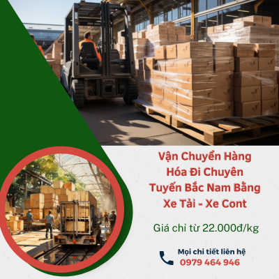 Nhà xe vận chuyển hàng hóa Bắc Nam